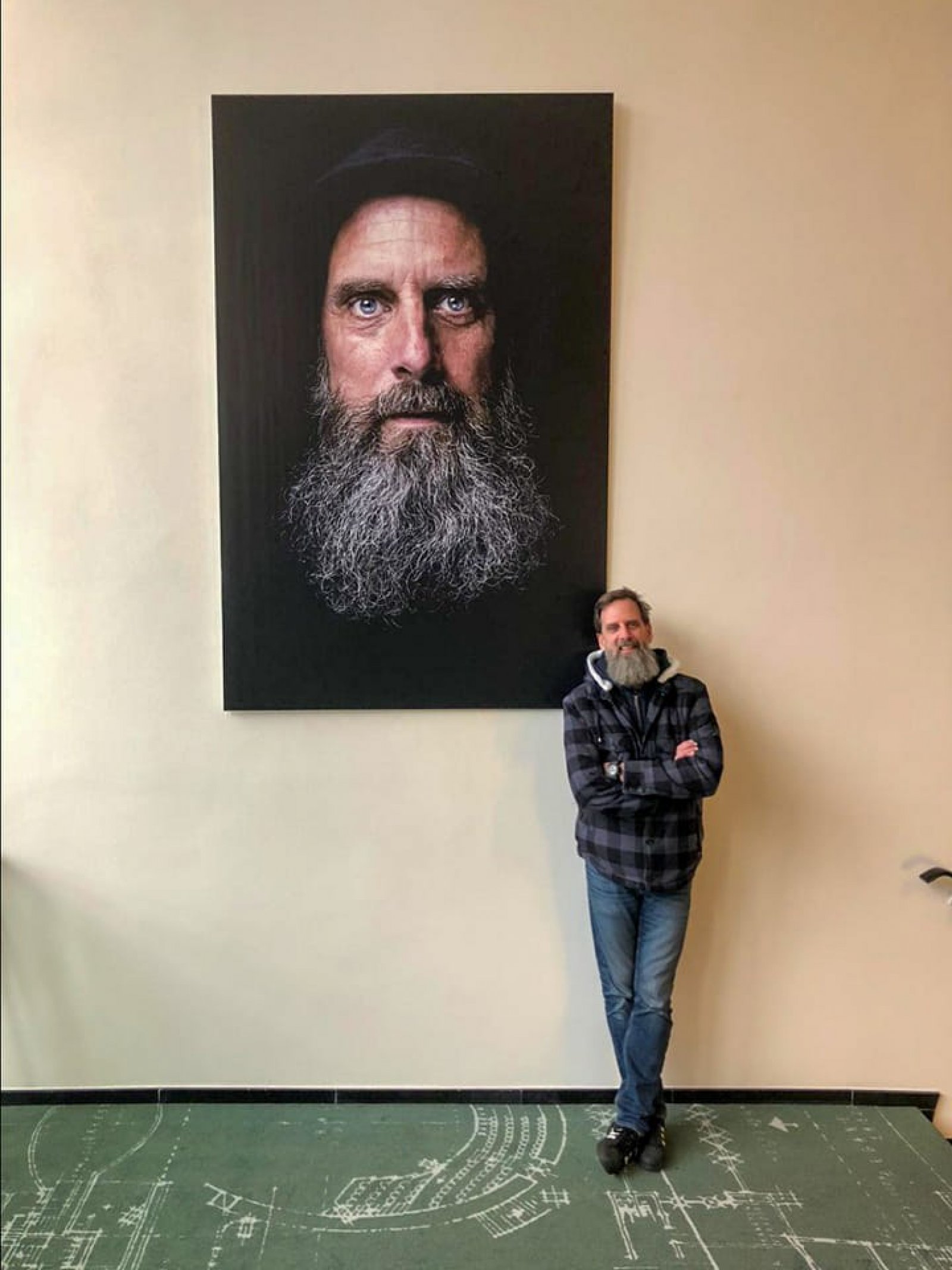 Bearded Man expositie