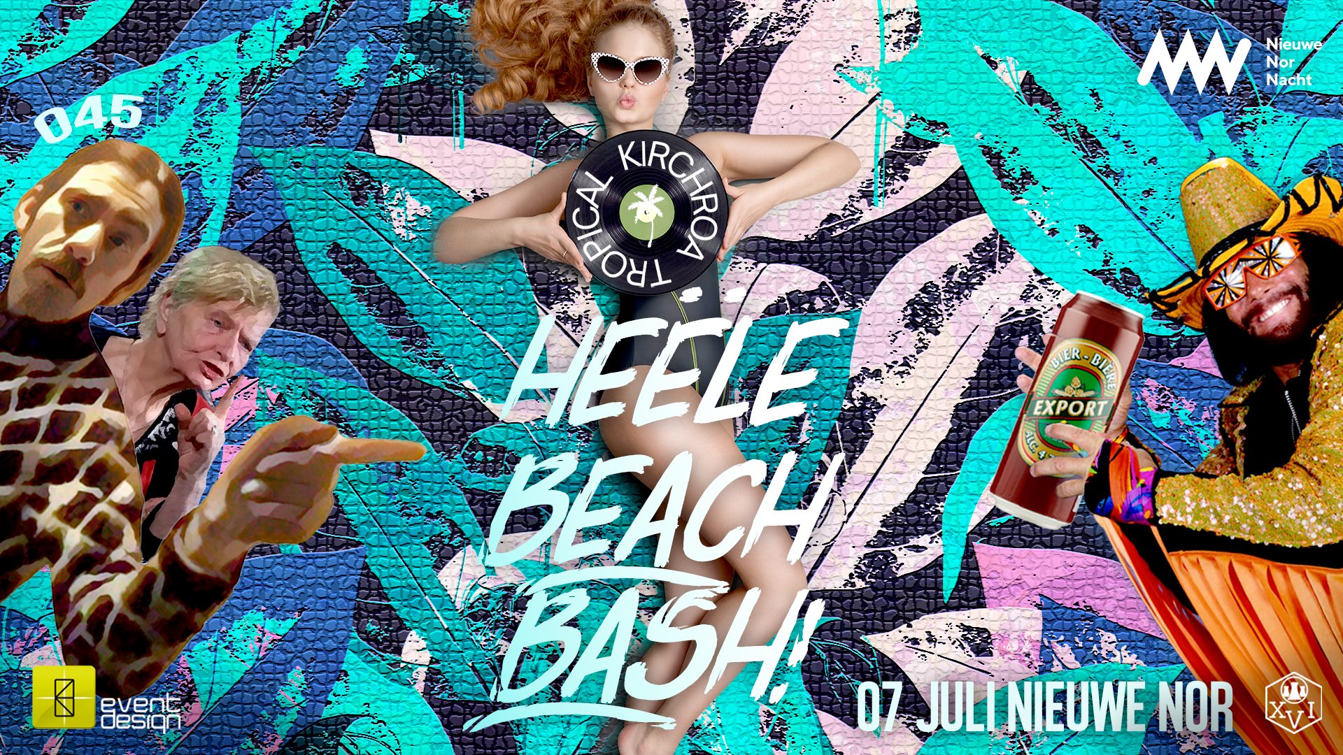 Kirchroa Tropical presents: Heële Beach Bash!
